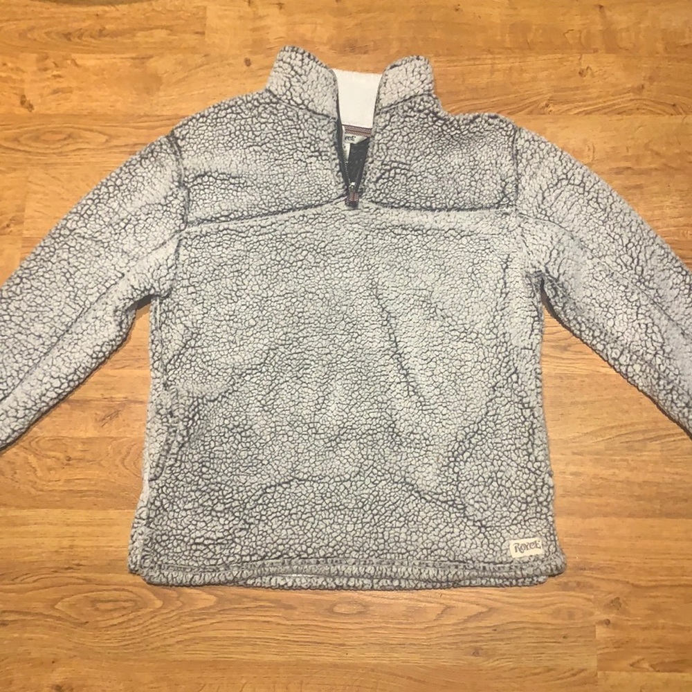 ROYCE faux fur white jacket